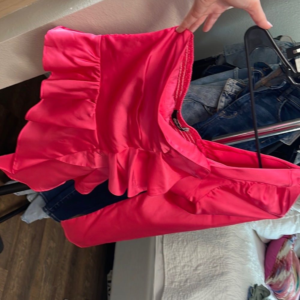 Pink blouse